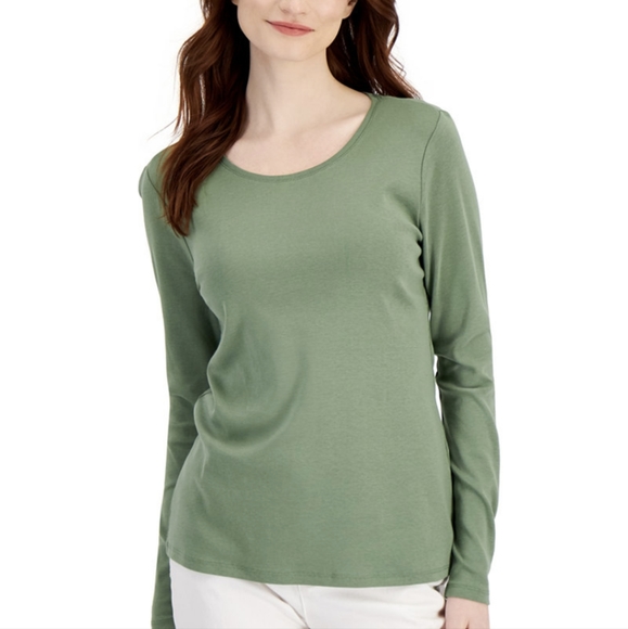 Charter Club Tops - Cotton Top